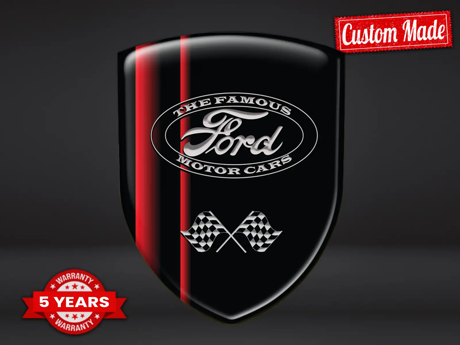 Ford Emblème Bombé Max Robuste Stylé Pro